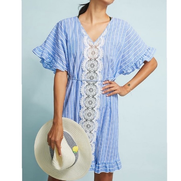 Anthropologie Seafolly Daytona Caftan  XS/S - Picture 1 of 7